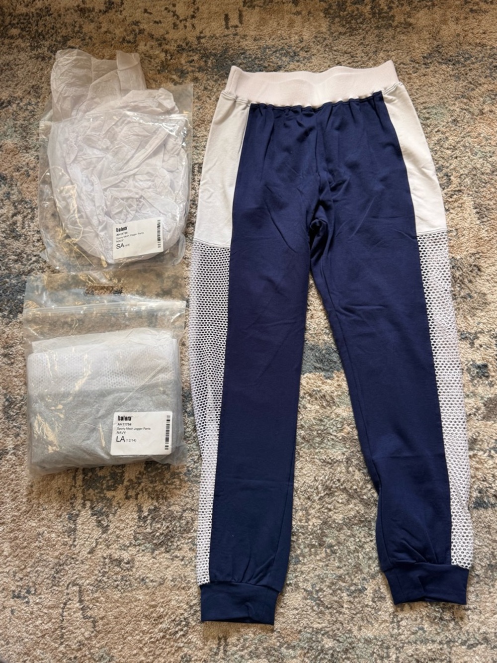Weissman Mesh Panel Joggers